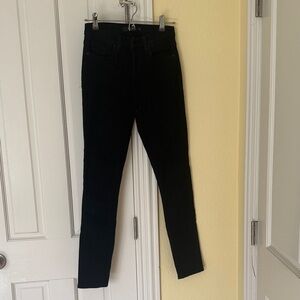 Hudson Jeans Black Skinny Stretch Jeans